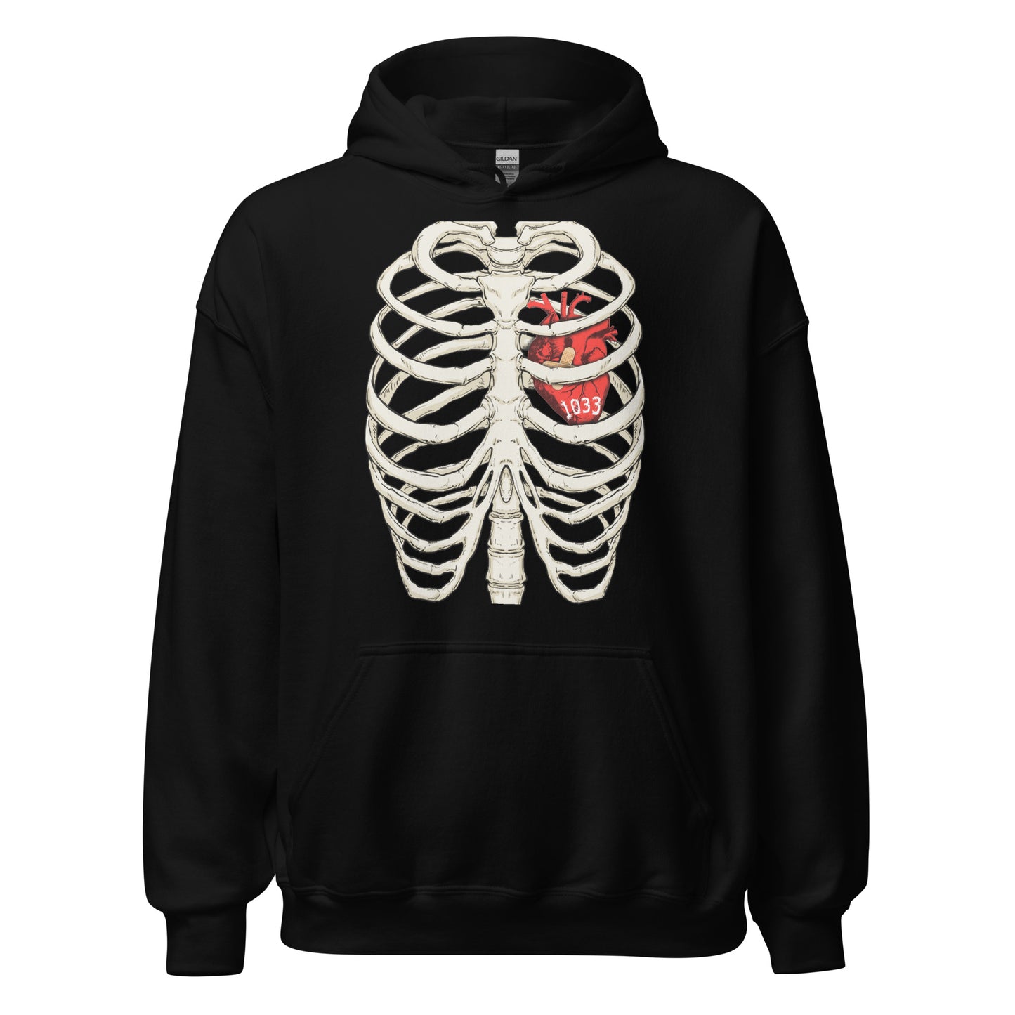 1033 skeleton Hoodie